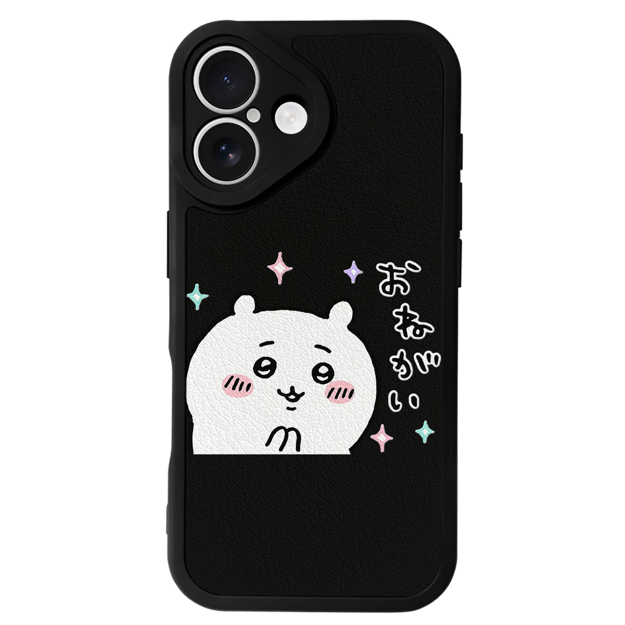 （画像用） ちいかわ ちいかわ Chii-kawa chiikawa 【iPhone 16シリーズ対応】シリコンスマホケース（レザー調） 材質：シリコン